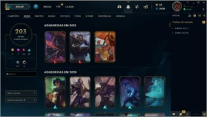 Vendo> Conta league of legends barata LOL