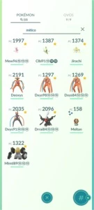 Conta Pokémon go lvl 40