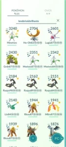 Conta Pokémon go lvl 40