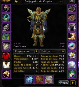 Pally 4139 Gs + Rogue 3678 Gs + Druid 3438 Gs - Blizzard