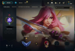 Conta league of legends diamante 4 LOL