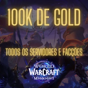 Wow Gold 100K Retail Todos Os Servidores - Blizzard