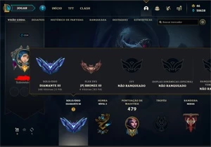 Conta lol diamante 3 - League of Legends