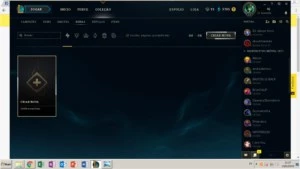 CONTA PLATINA - League of Legends LOL