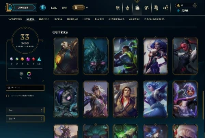 Conta esmeralda 3 com Riven pacto quebrado upada a mão - League of Legends LOL