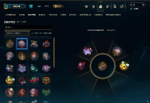 Conta esmeralda 3 com Riven pacto quebrado upada a mão - League of Legends LOL
