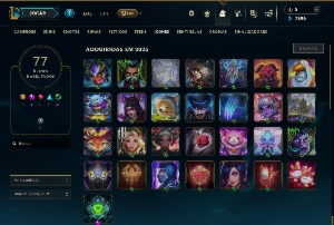 Conta esmeralda 3 com Riven pacto quebrado upada a mão - League of Legends LOL