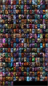 V CONTA D5 TODOS CHAMPS 354 SKINS BORDA D 18 PGS RUNA 60 ICN - League of Legends LOL