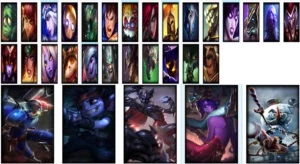 CONTA LV 30 26 CHAMP E 5 SKINS - League of Legends LOL