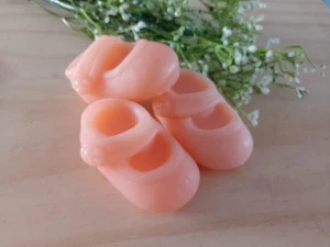 Sabonete Sapatinho de Bebê - Artesanato e Personalizados