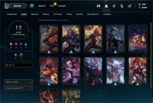 2 CONTAS DE LOL (ACESSO FULL) - League of Legends