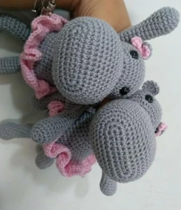 Amigurumi Hipofofa Bailarina - Artesanato e Personalizados
