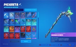 ACC FORTNITE 135 SKINS - GALAXY, MINTY, SALVE O MUNDO