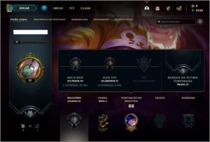 Conta prata 3 com 7 skins e 38 champs - League of Legends LOL