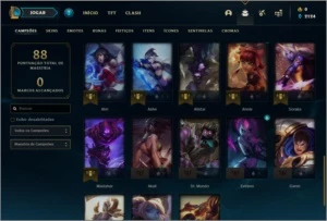 Conta prata 3 com 7 skins e 38 champs - League of Legends LOL