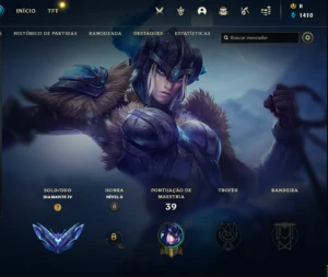 Conta Diamante 4 | LoL - League of Legends