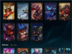 Conta LOL/D4/237 skins/32 skins de wards/ALL CHAMPS - League of Legends