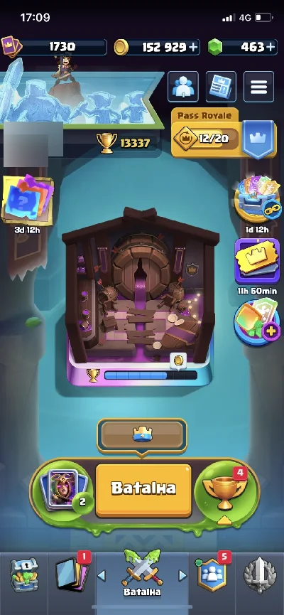 Vendo minha conta - Clash Royale