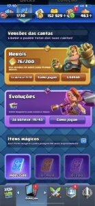 Vendo minha conta - Clash Royale