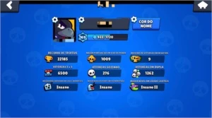 CONTA SEMI FULL BRAWL STARS