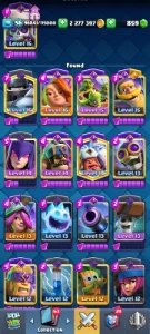 Conta Clash Royale à Venda – Torre Nível 15 + 9K Troféus