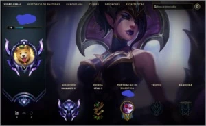 Conta LOL Diamante IV // Todos Os Dados // 50 skins !! - League of Legends
