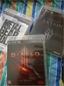 Ps3 Skyrim, Diablo 3, Metal Gear Solid Legacy Collection - Playstation