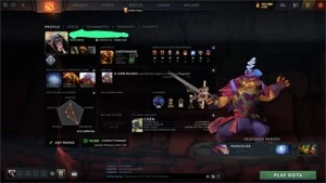 Vendo conta de DOTA2 immortal 6.350 mmr e 10k behavior - DOTA 2
