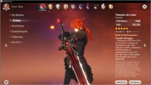 Account with Diluc and Fischl lv28 - Genshin Impact