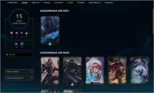 conta diamante 1 lol - League of Legends