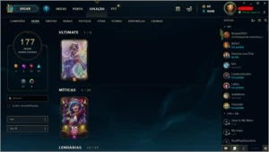Conta de League of Legends LOL