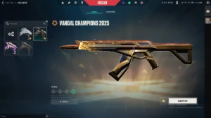 conta ascendente 1 com skin champions 2025 e muito mais. - Valorant