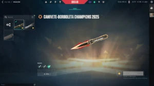 conta ascendente 1 com skin champions 2025 e muito mais. - Valorant
