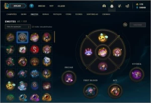 Conta LOL Gold 4 Todos os Campeões - League of Legends