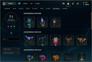 Conta LOL Gold 4 Todos os Campeões - League of Legends
