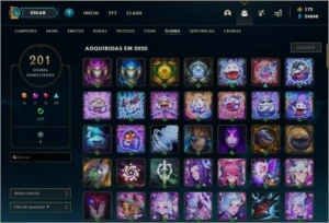 Conta LOL Gold 4 Todos os Campeões - League of Legends