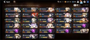 Conta Epic Seven - ótimos personagens - mid game - Outros