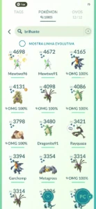 Conta Pokémon go LVL 69 com bastante recursos