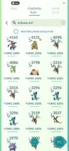 Conta Pokémon go LVL 69 com bastante recursos