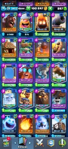 Conta Clash Royale │6128 Trofeús │12 Carta Lvl 14 │Campeão