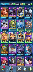 Conta Clash Royale │6128 Trofeús │12 Carta Lvl 14 │Campeão