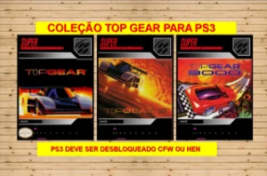 Trilogia Top Gear para PS3 Hen e CFW