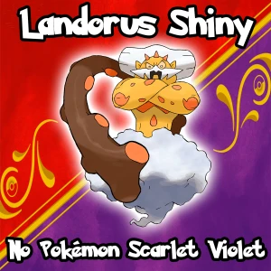 Landorus Shiny para Pokémon Scarlet Violet - Outros
