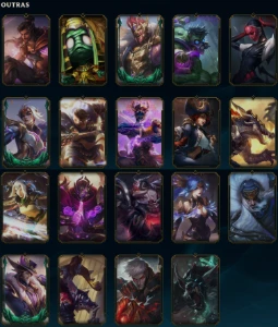 Conta LoL Diamante 3 | Diversas Skins | Passe bat. ativo - League of Legends