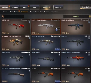 EMAIL ON - Conta Crossfire Barrinha de ouro (Quase prata)