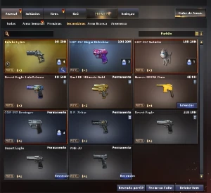 EMAIL ON - Conta Crossfire Barrinha de ouro (Quase prata)