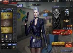 EMAIL ON - Conta Crossfire Barrinha de ouro (Quase prata)