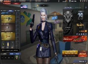 EMAIL ON - Conta Crossfire Barrinha de ouro (Quase prata)