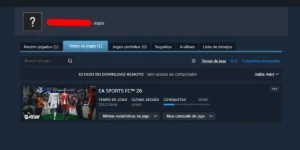 Conta Steam Full Acesso Com Fifa 26 - Outros
