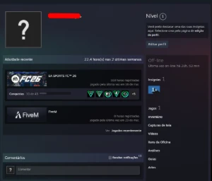 Conta Steam Full Acesso Com Fifa 26 - Outros
